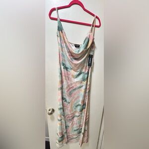 NWT Bebe Maxi Pastel Dress